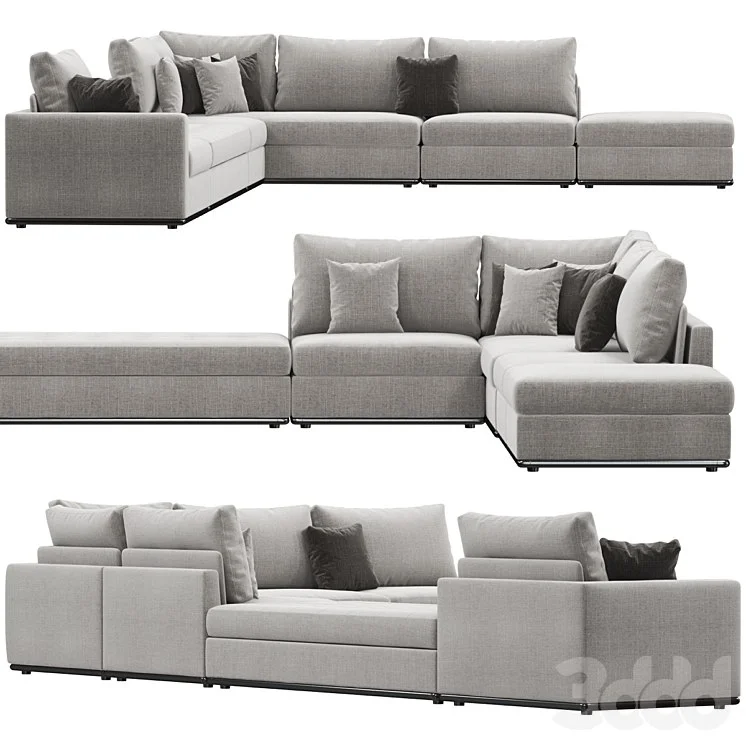 Modular sofa Giulio Marelli Oliver